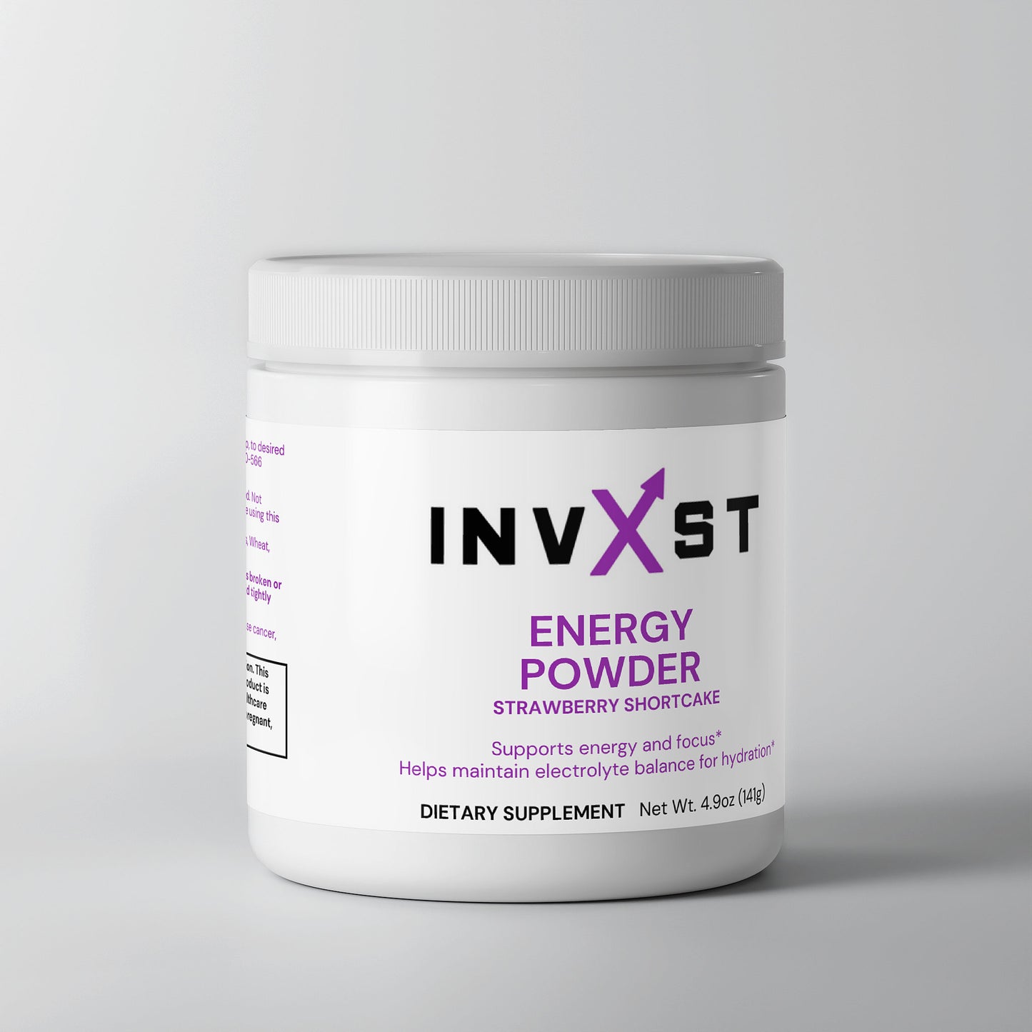 Energy Powder (Strawberry Shortcake)