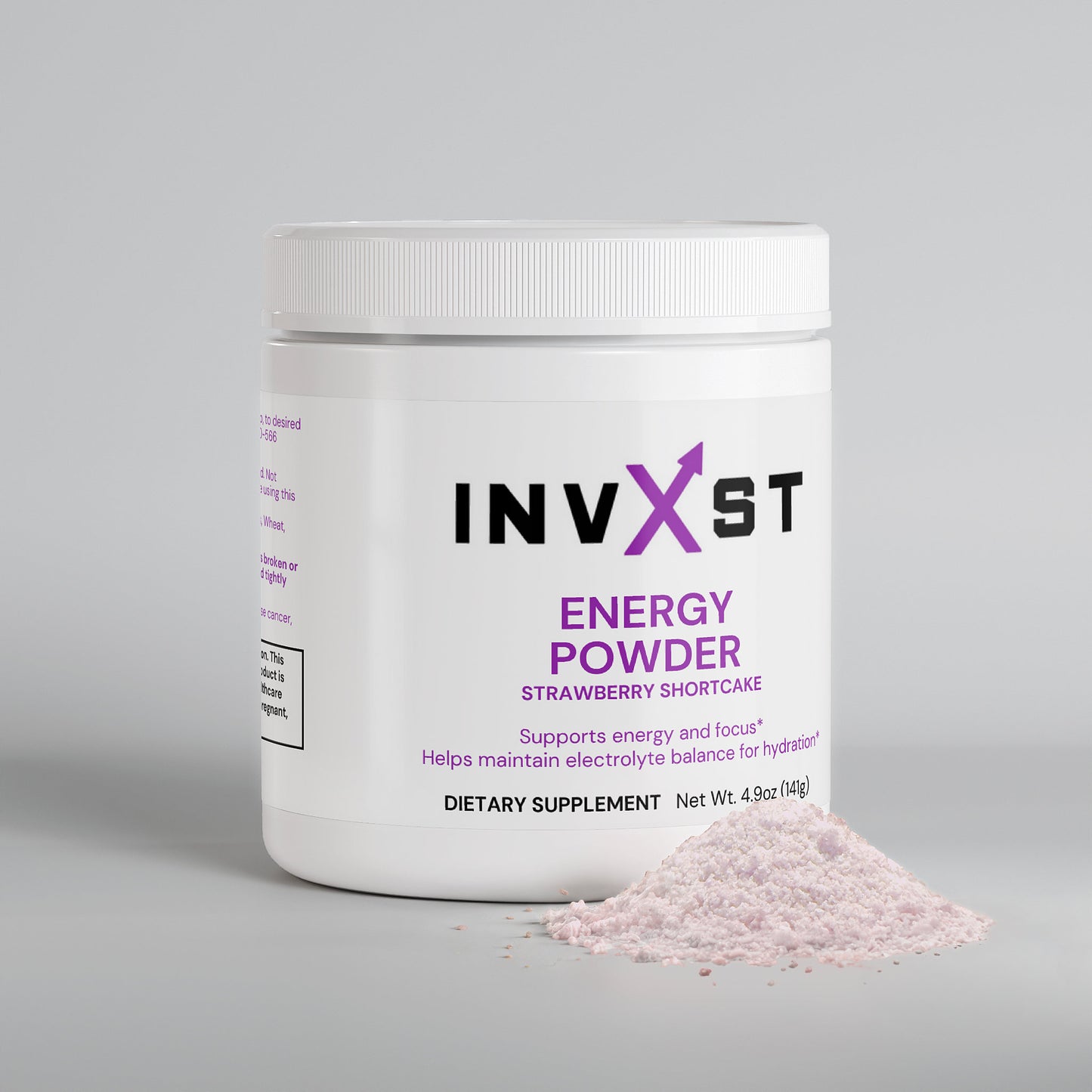 Energy Powder (Strawberry Shortcake)
